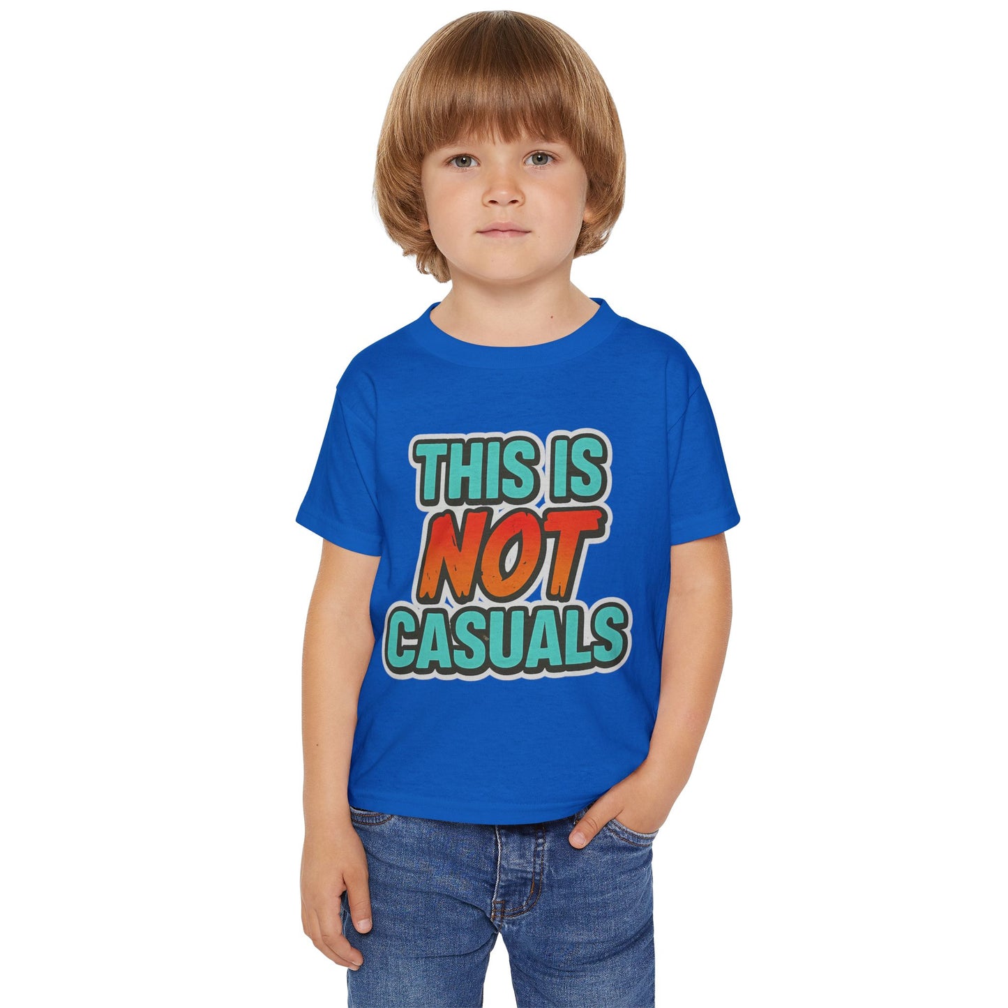 "THIS IS NOT CASUALS" - TODDLER T SHIRT
