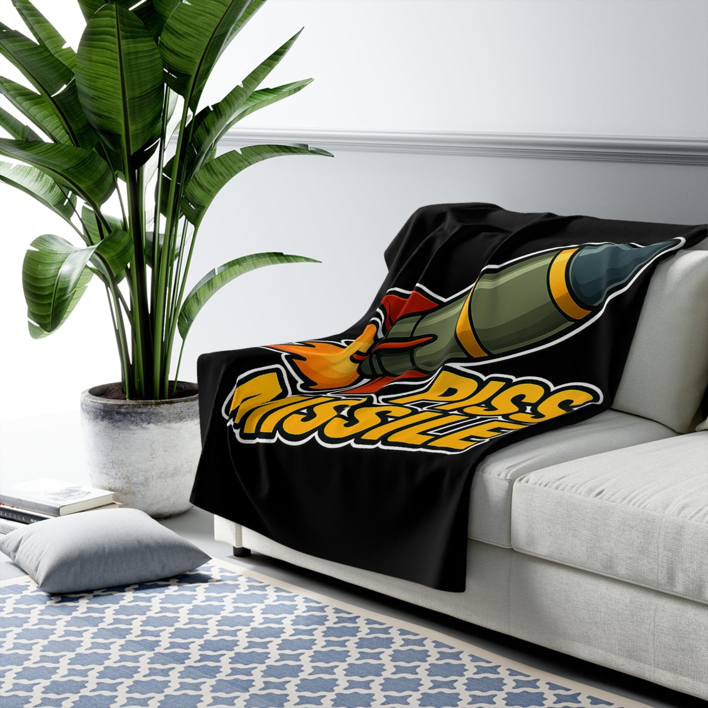 "PISS MISSILE" - BLANKET