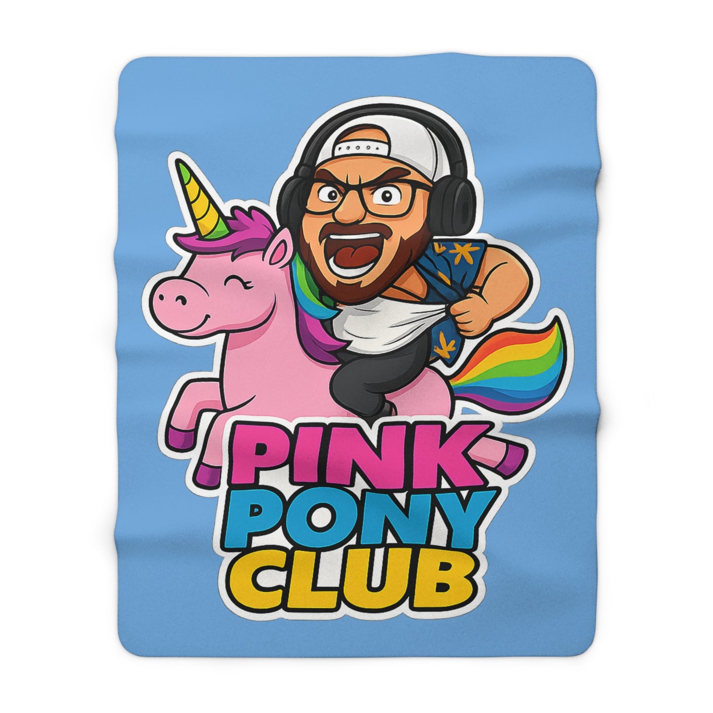 PINK PONY CLUB - BLANKET LIGHT BLUE