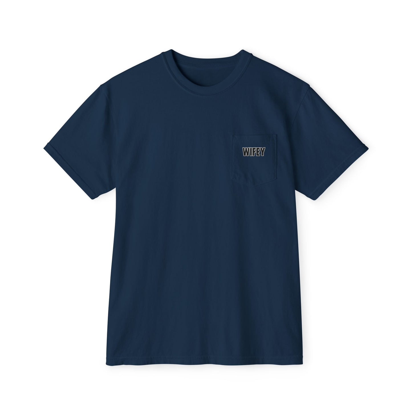 "DOWNED HIM... ALMOST" - POCKET T (FRONT/BACK)