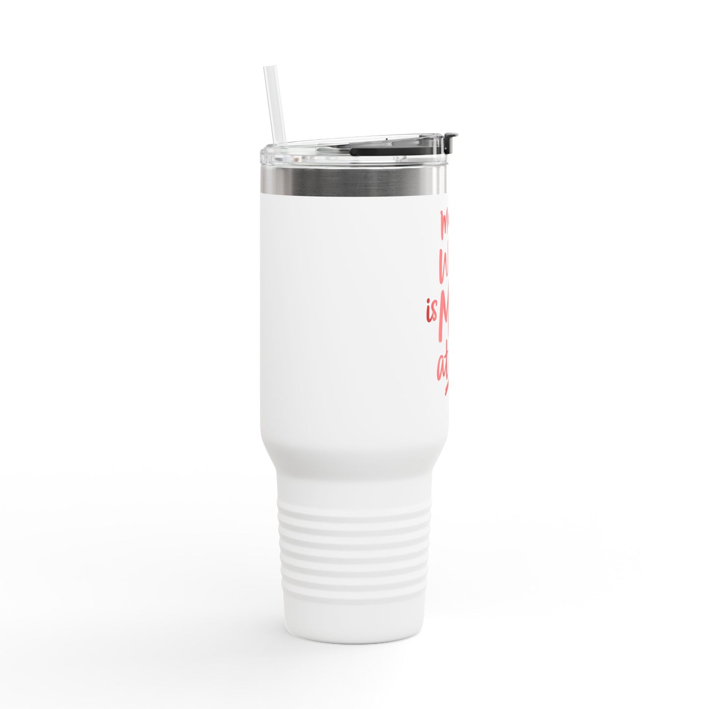 MYWIFEISMADATME RED - TUMBLER