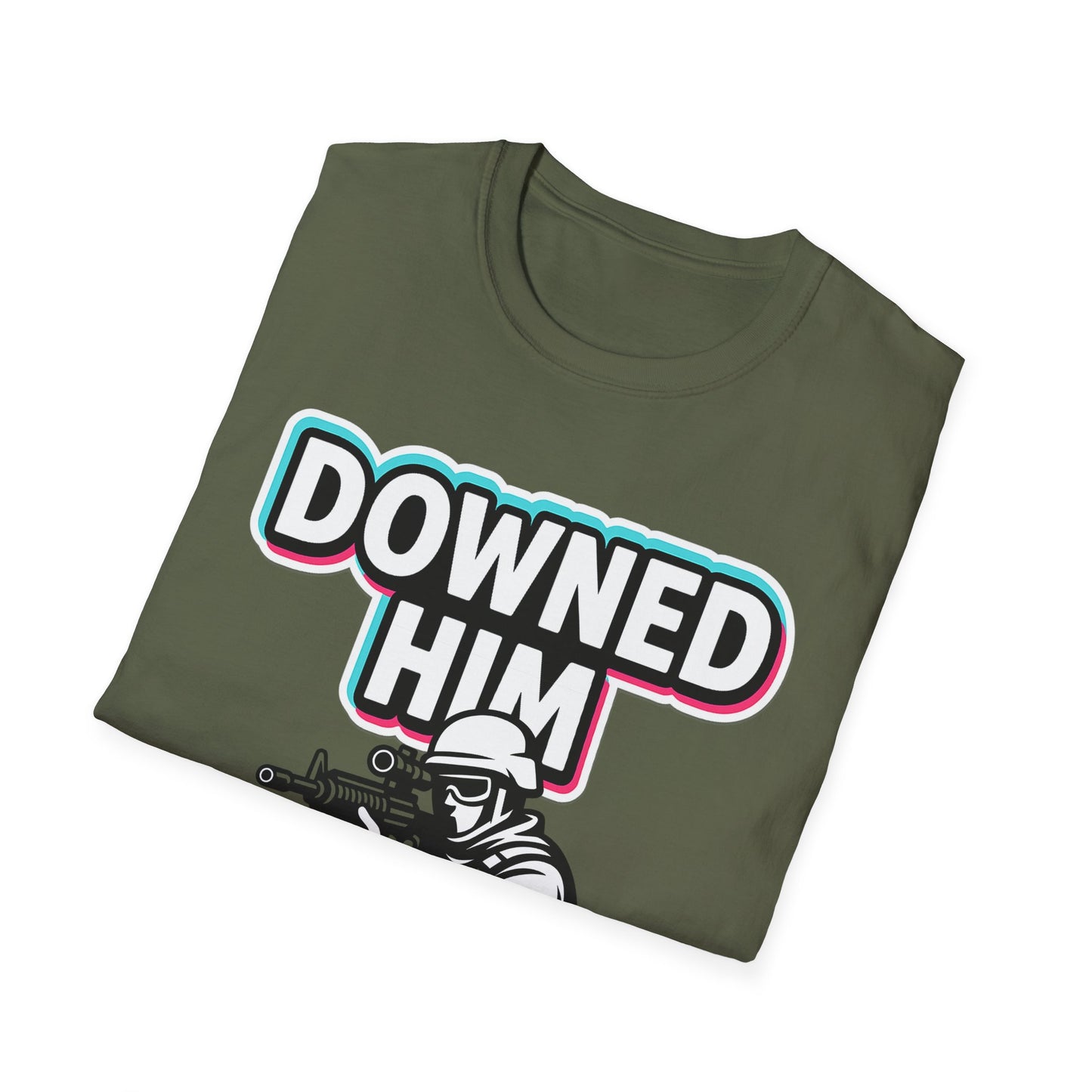 DOWNED HIM.... ALMOST