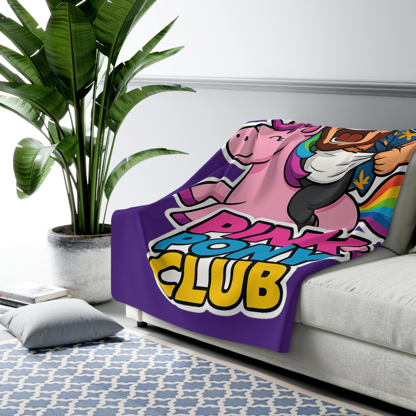 PINK PONY CLUB - BLANKET PURPLE