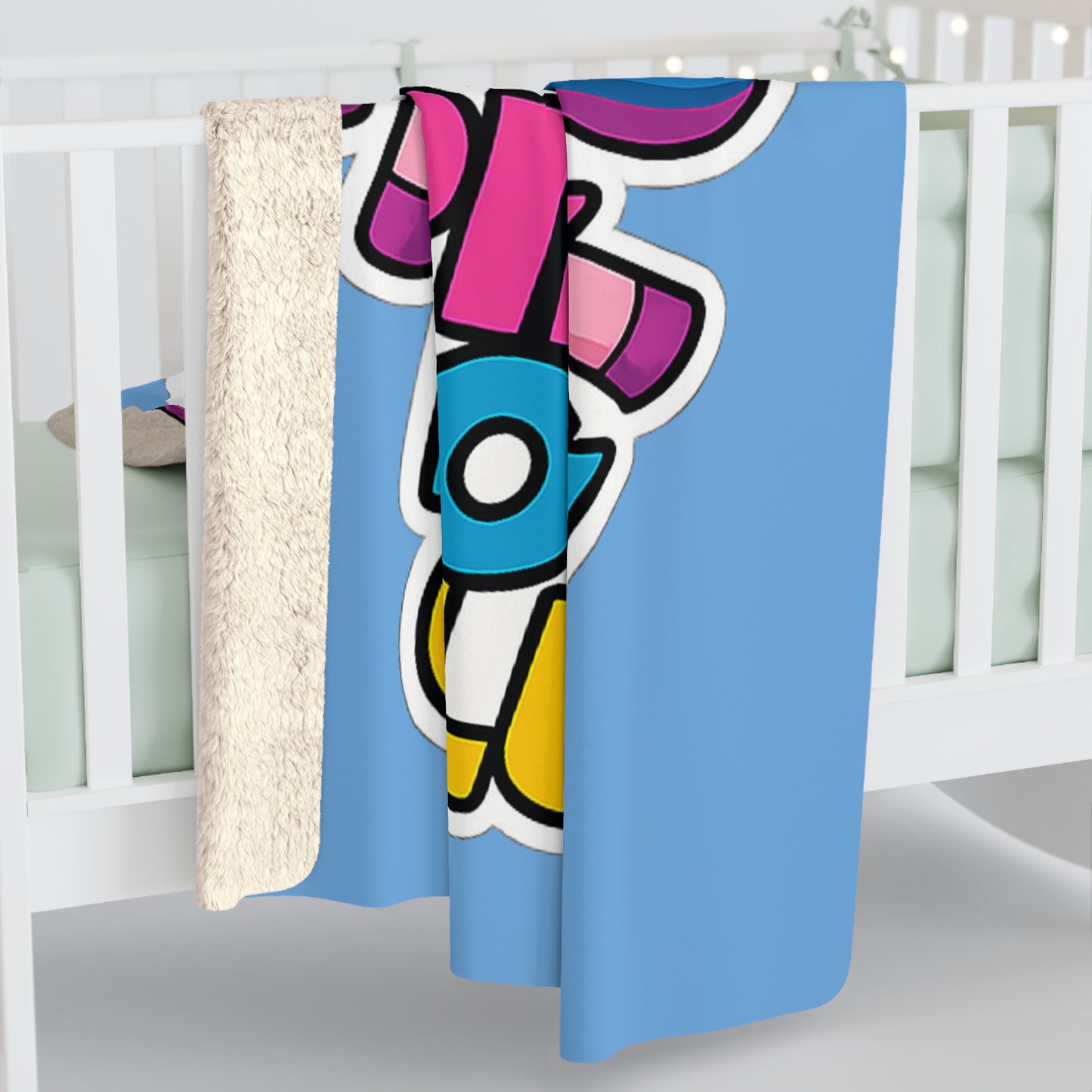 PINK PONY CLUB - BLANKET LIGHT BLUE