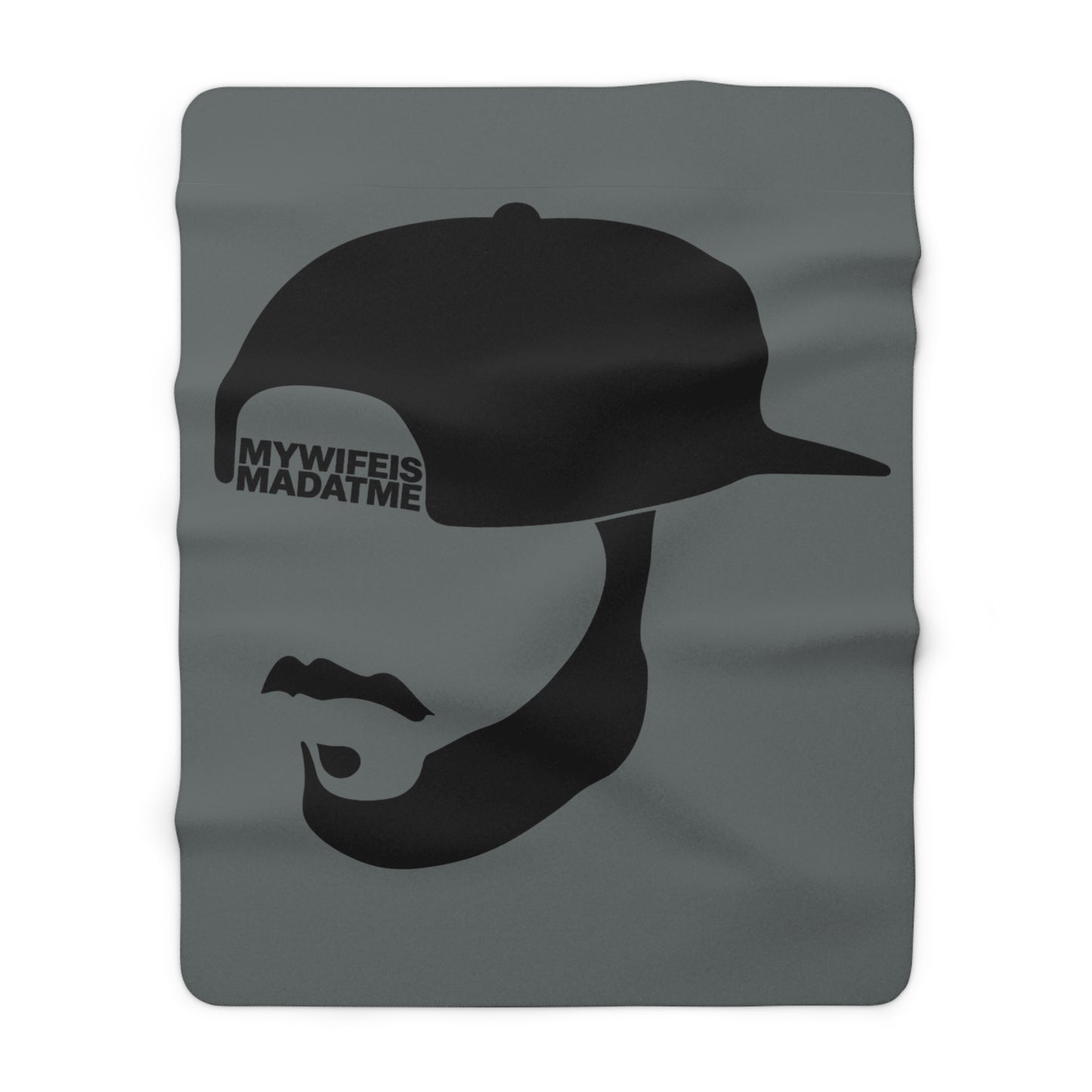 "WIFE HAT LOGO" - BLANKET