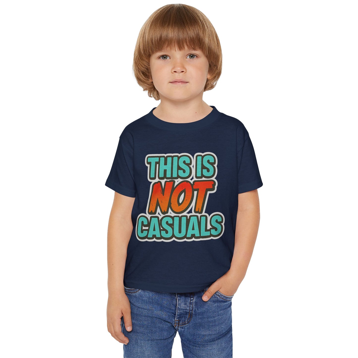 "THIS IS NOT CASUALS" - TODDLER T SHIRT