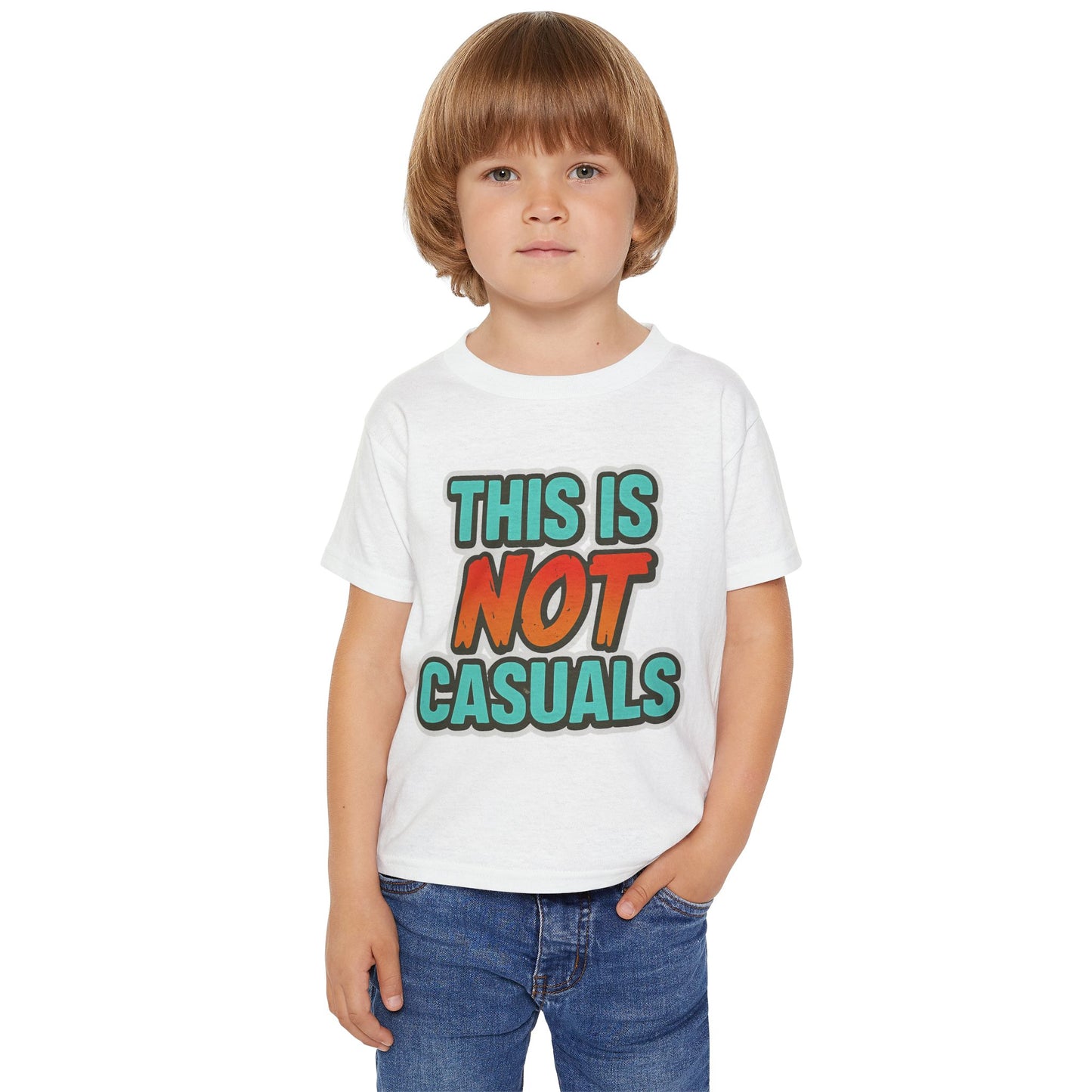 "THIS IS NOT CASUALS" - TODDLER T SHIRT