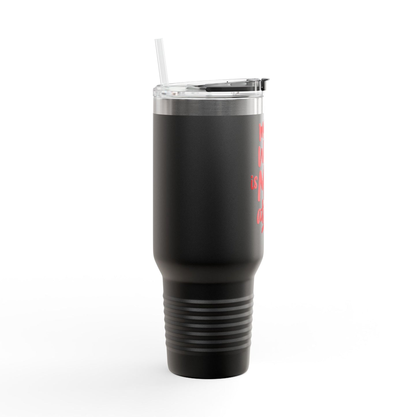 MYWIFEISMADATME RED - TUMBLER
