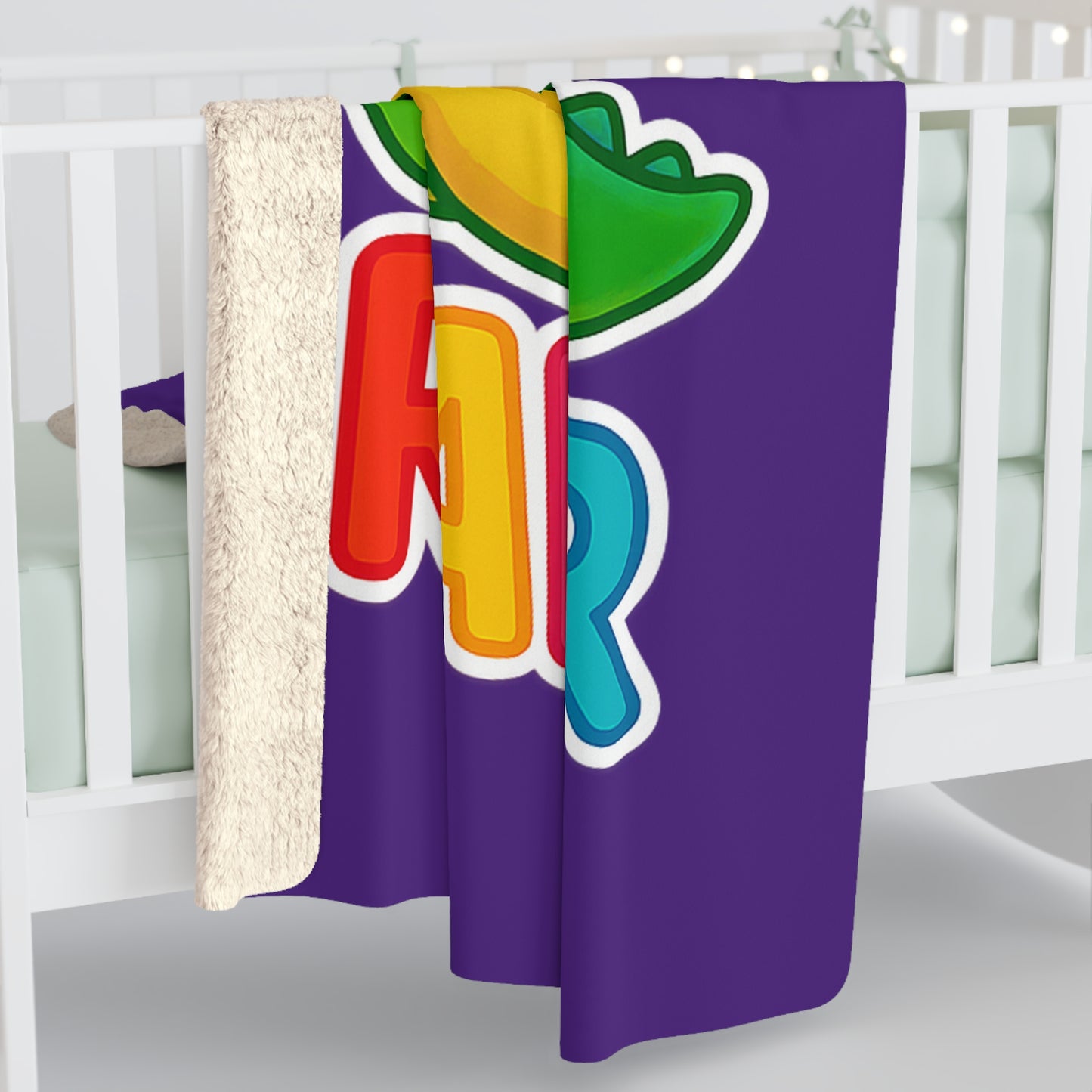 TINY DINY RAWR - BLANKET PURPLE