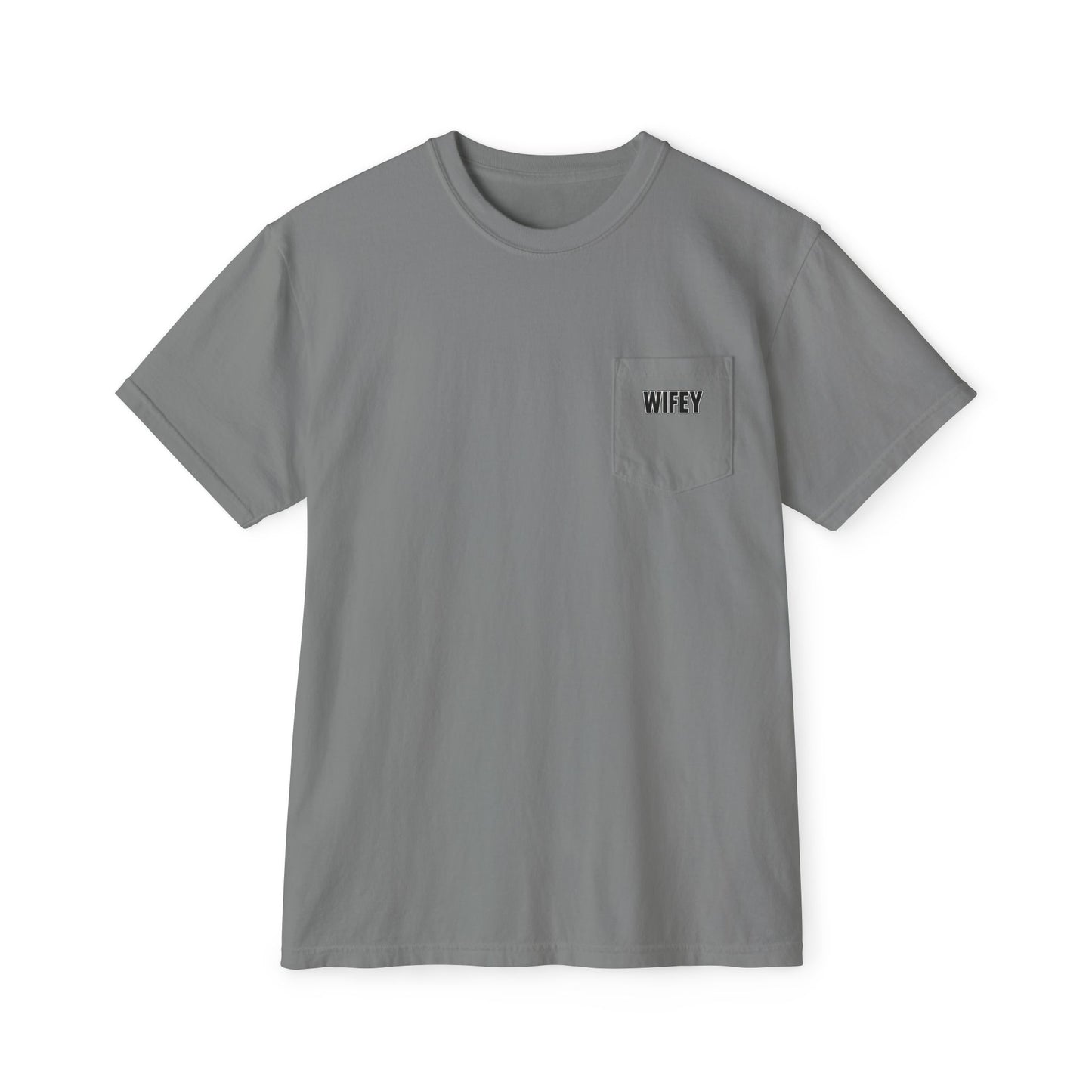 "DOWNED HIM... ALMOST" - POCKET T (FRONT/BACK)