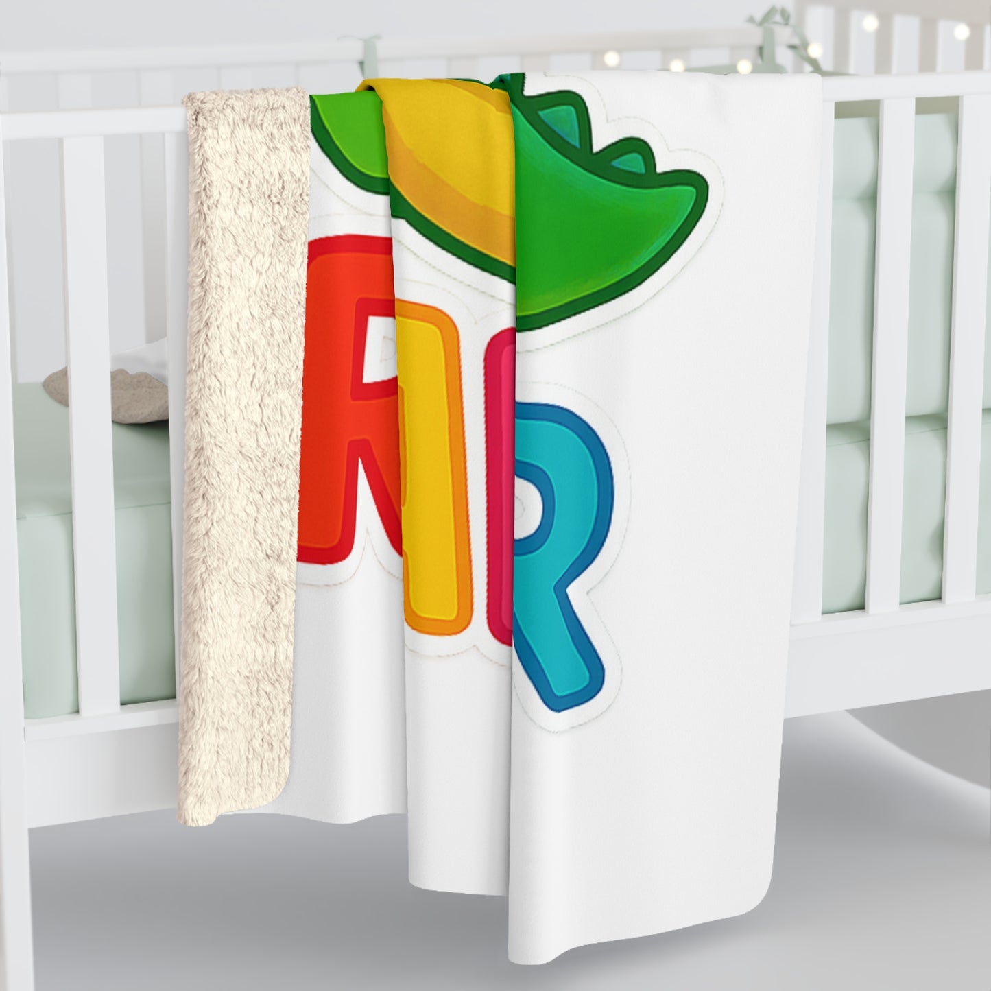 TINY DINY RAWR - BLANKET WHITE