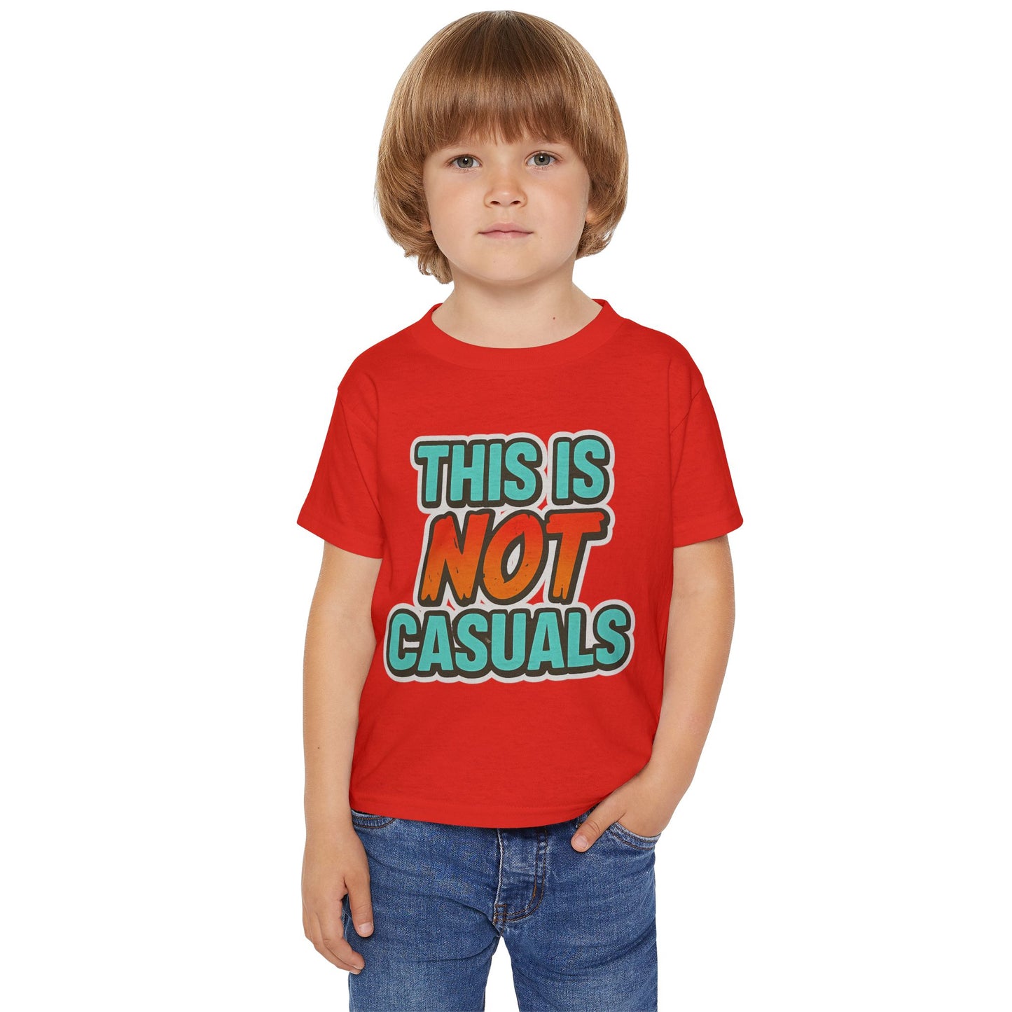 "THIS IS NOT CASUALS" - TODDLER T SHIRT