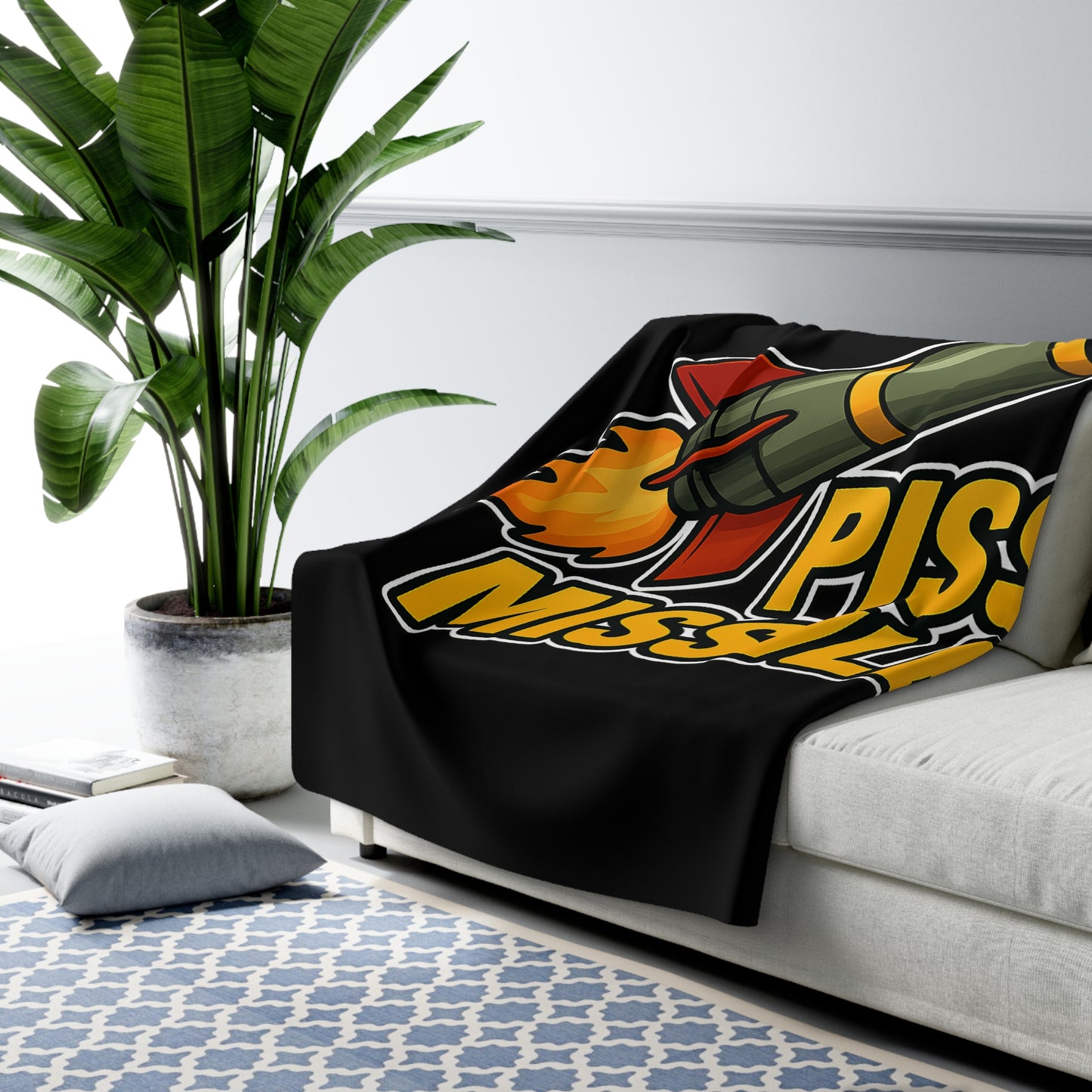 "PISS MISSILE" - BLANKET