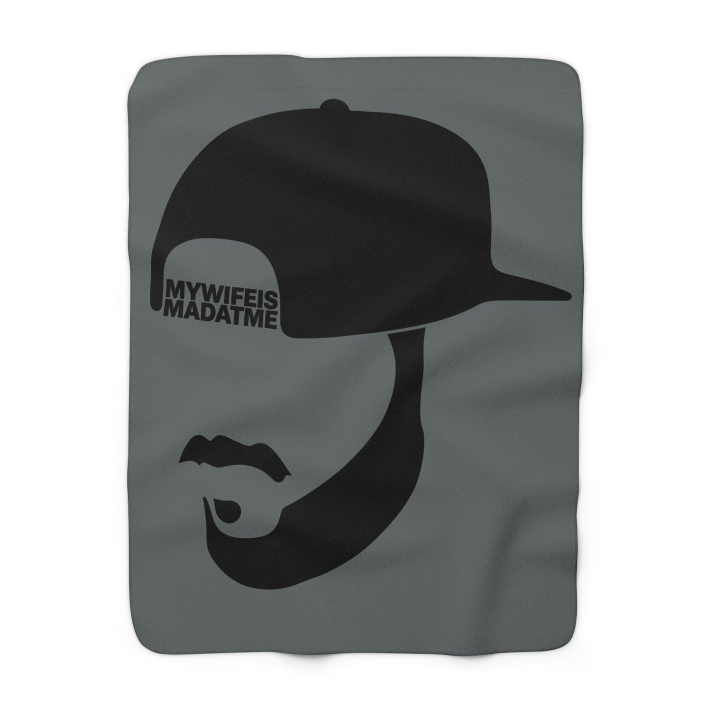 "WIFE HAT LOGO" - BLANKET