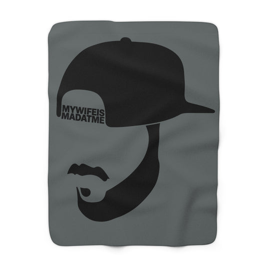"WIFE HAT LOGO" - BLANKET