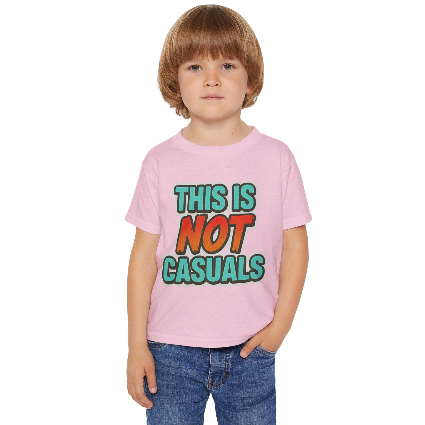 "THIS IS NOT CASUALS" - TODDLER T SHIRT