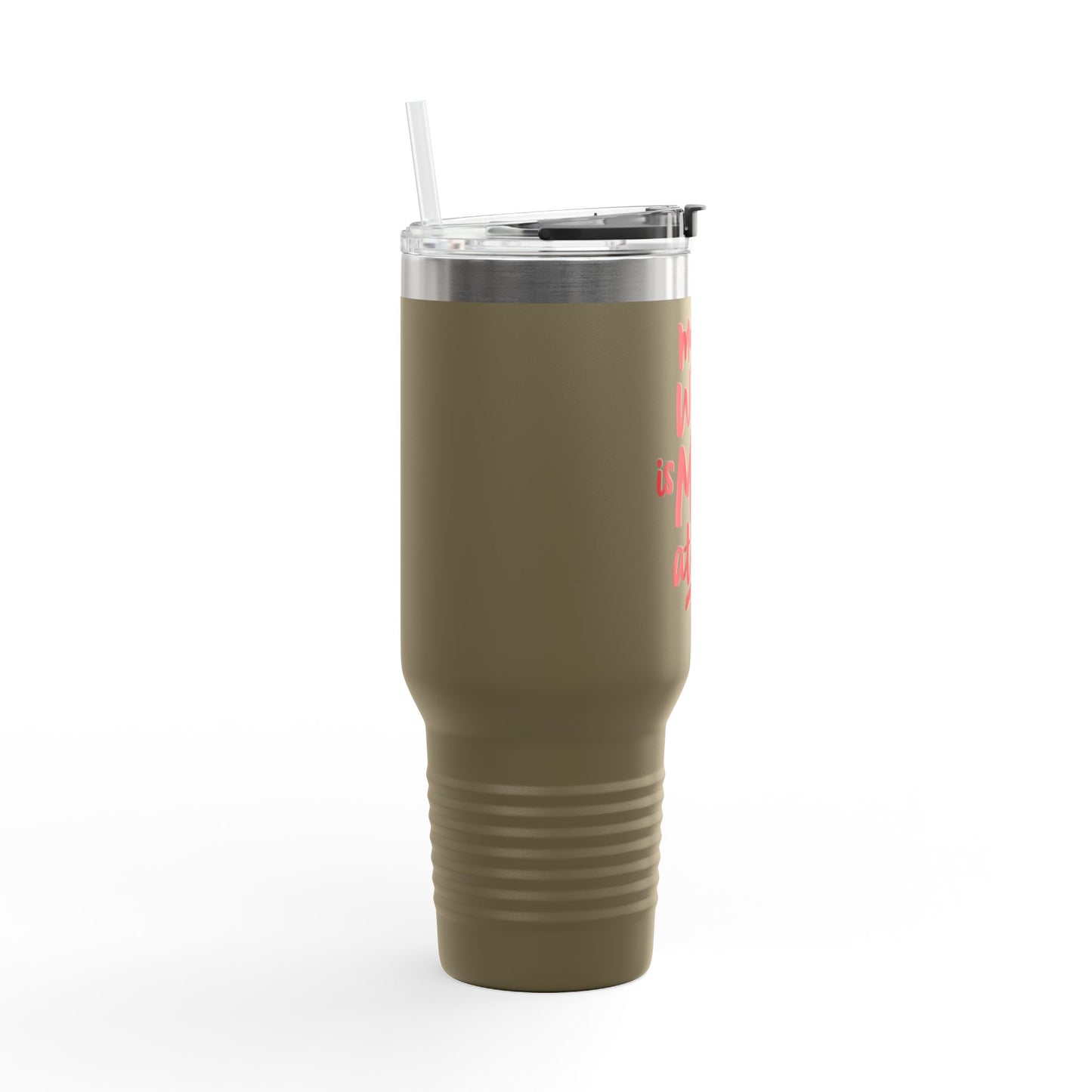 MYWIFEISMADATME RED - TUMBLER