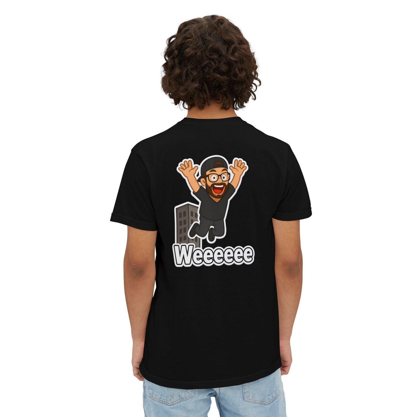 "WEEEE" - POCKET T (FRONT/BACK)