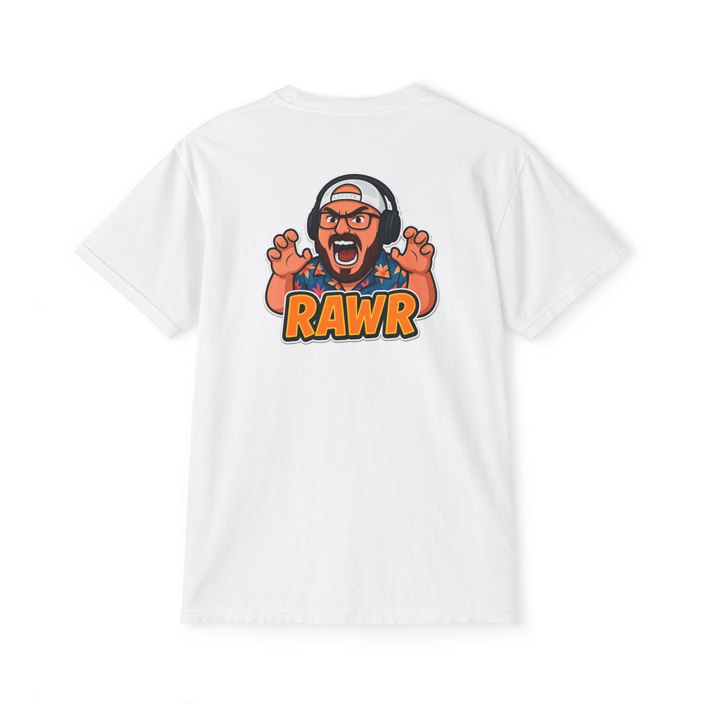 "RAWR" - POCKET T (FRONT/BACK)