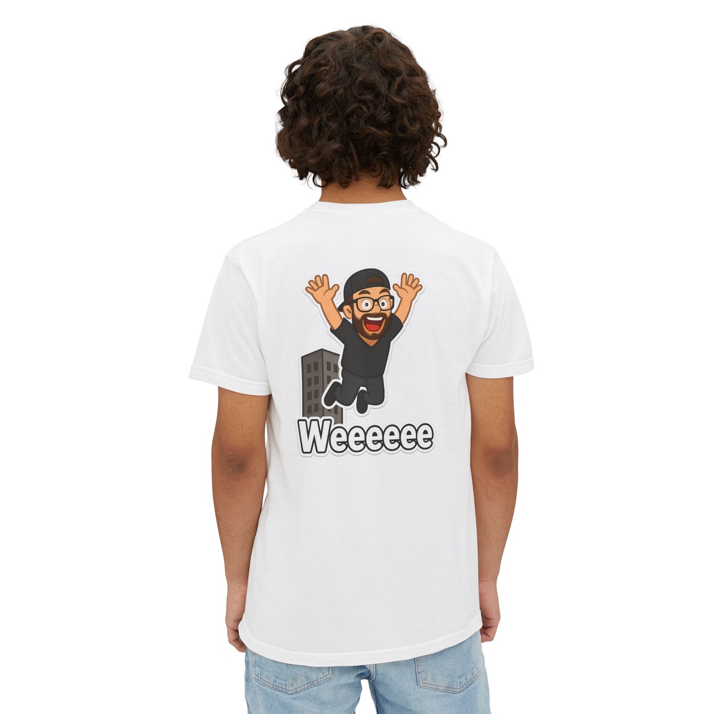 "WEEEE" - POCKET T (FRONT/BACK)
