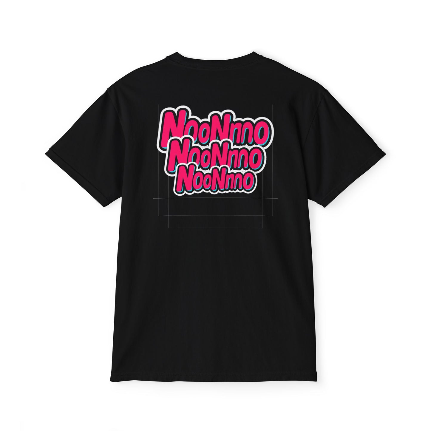 "NOOnoo" - POCKET T (FRONT/BACK)