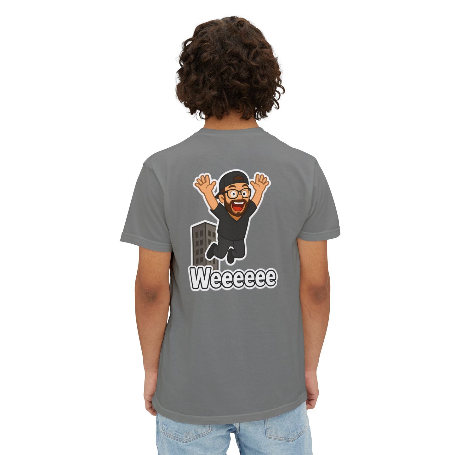 "WEEEE" - POCKET T (FRONT/BACK)