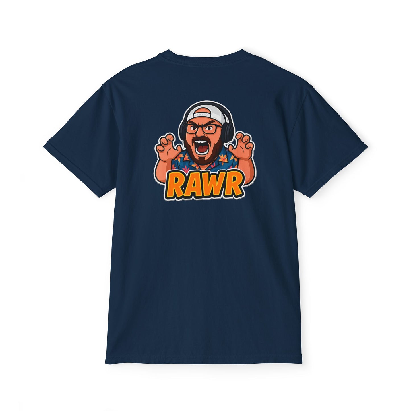 "RAWR" - POCKET T (FRONT/BACK)