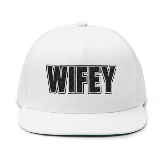 "WIFEY" - FLAT BILL HAT