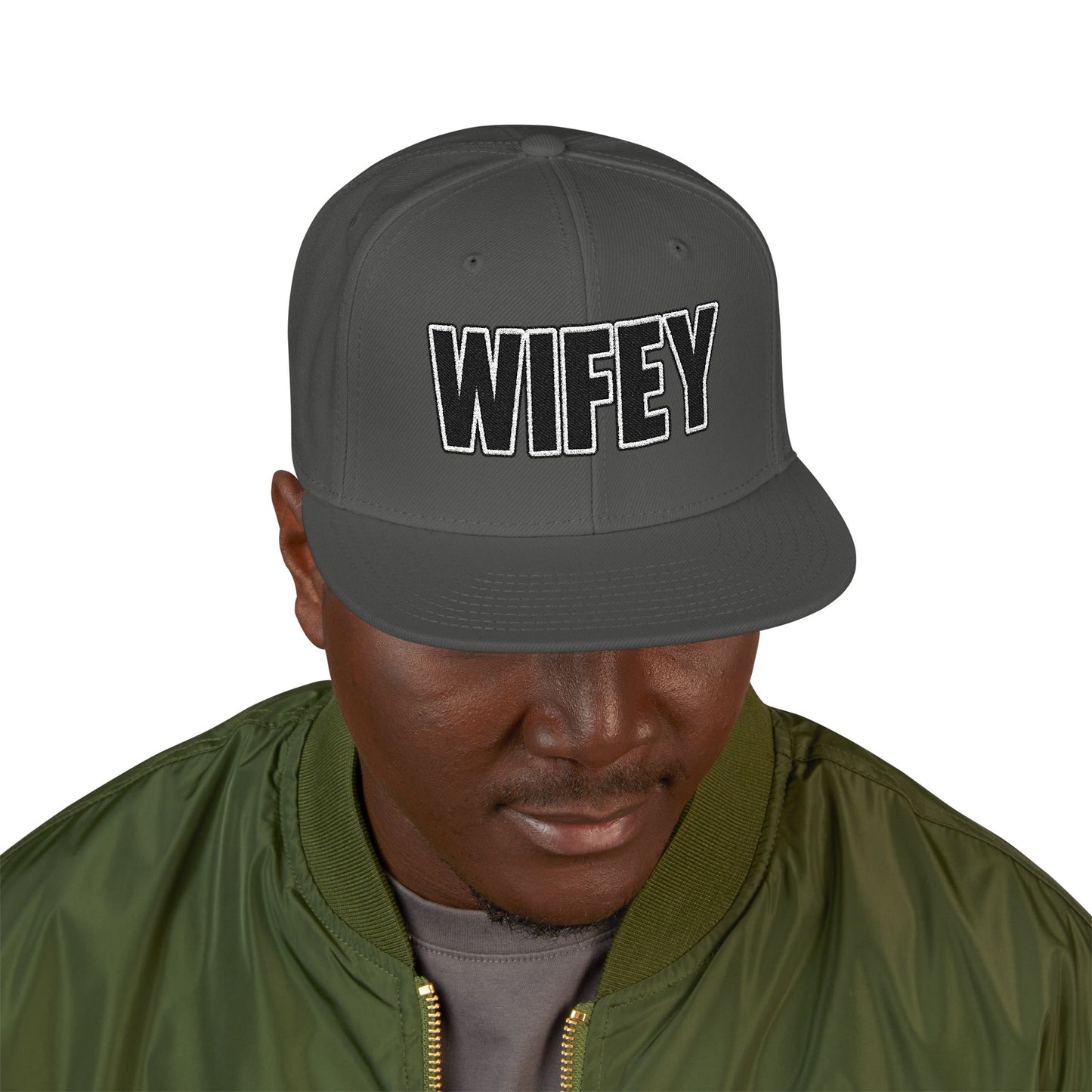 "WIFEY" SNAP BACK HAT