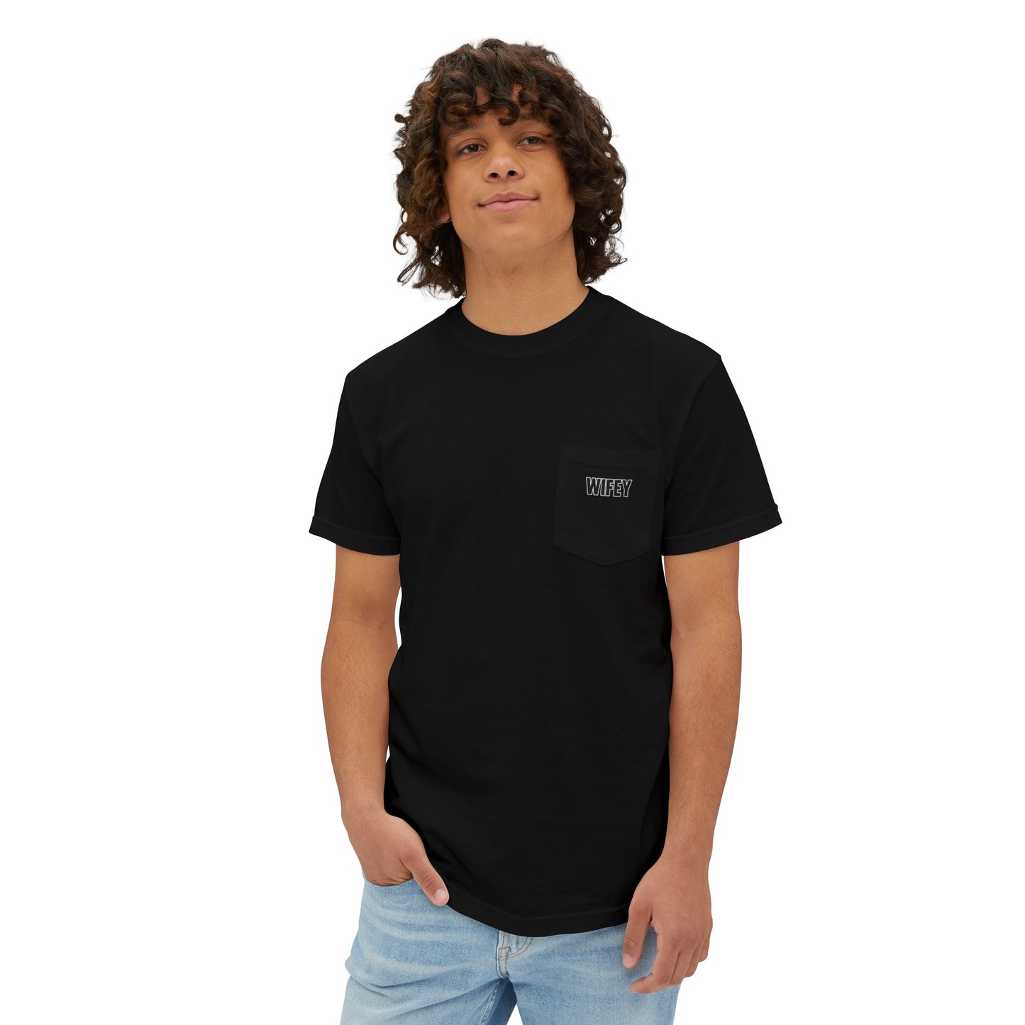 "WEEEE" - POCKET T (FRONT/BACK)