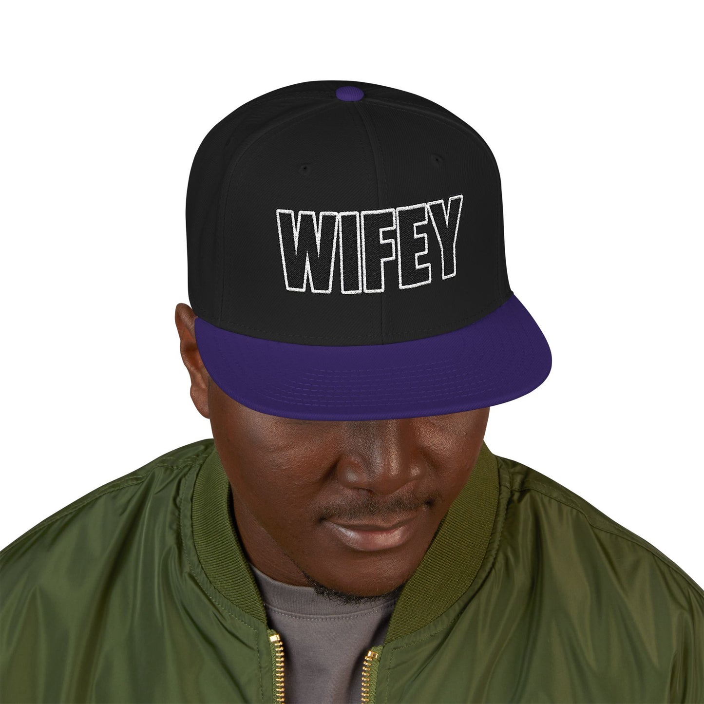 "WIFEY" SNAP BACK HAT