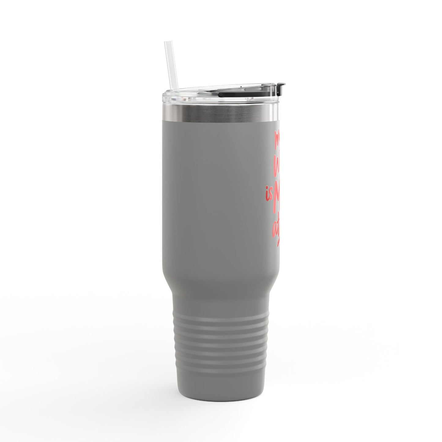MYWIFEISMADATME RED - TUMBLER