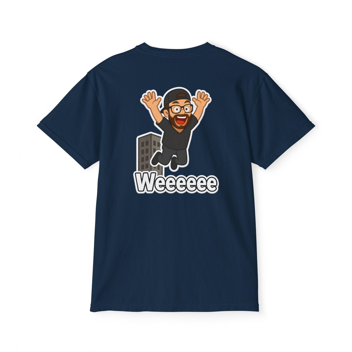 "WEEEE" - POCKET T (FRONT/BACK)