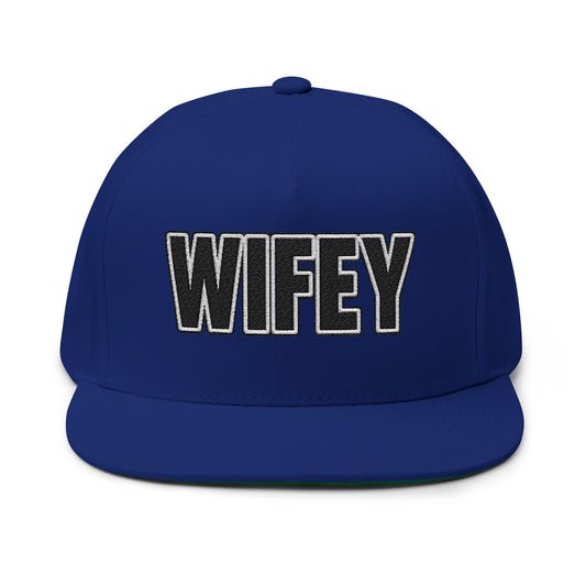 "WIFEY" - FLAT BILL HAT