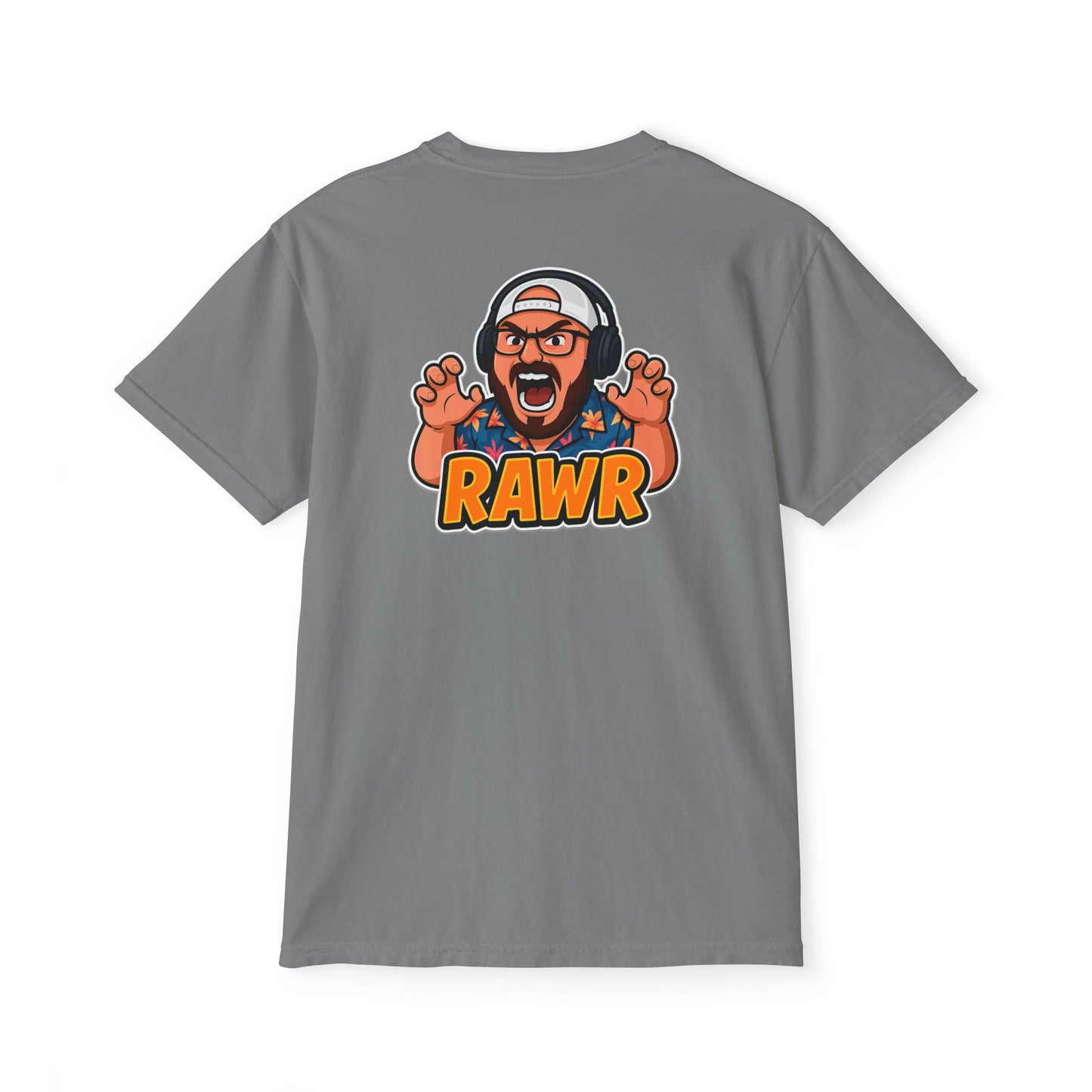 "RAWR" - POCKET T (FRONT/BACK)