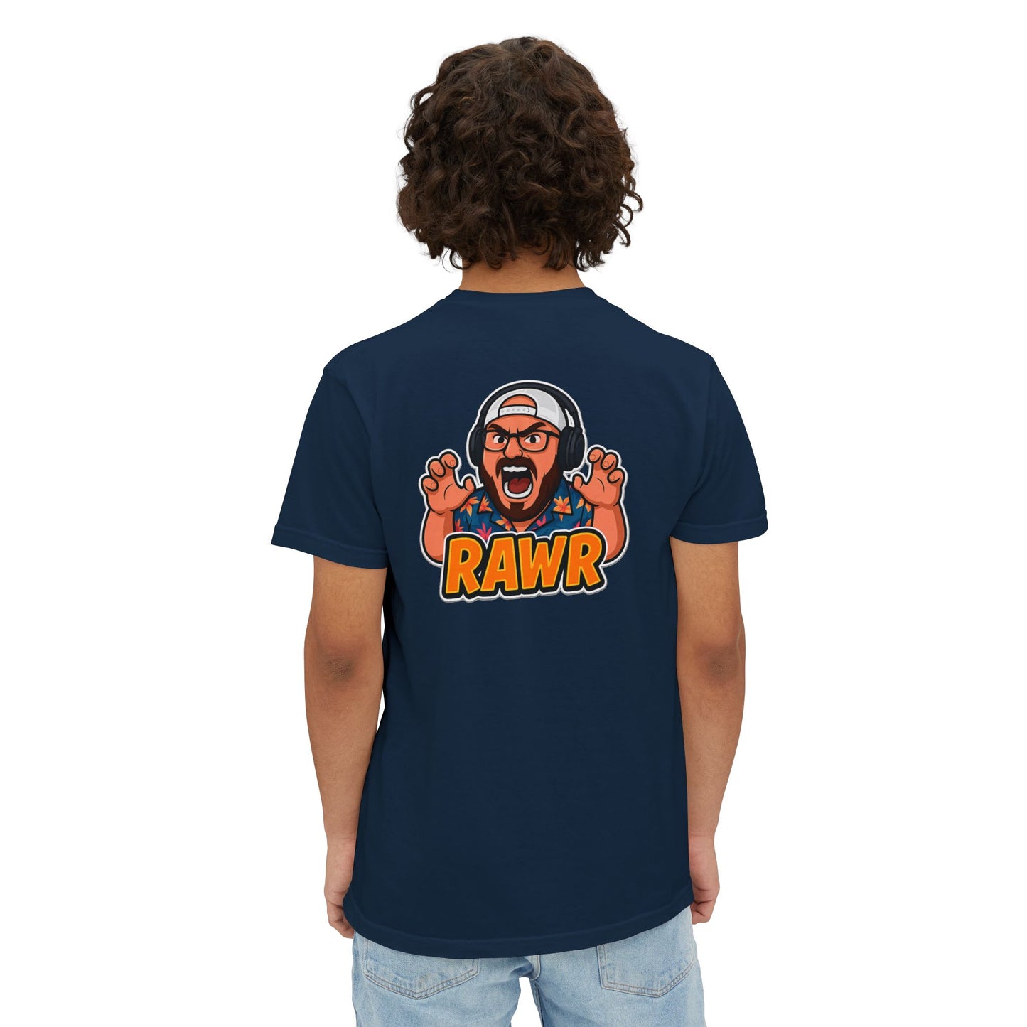 "RAWR" - POCKET T (FRONT/BACK)