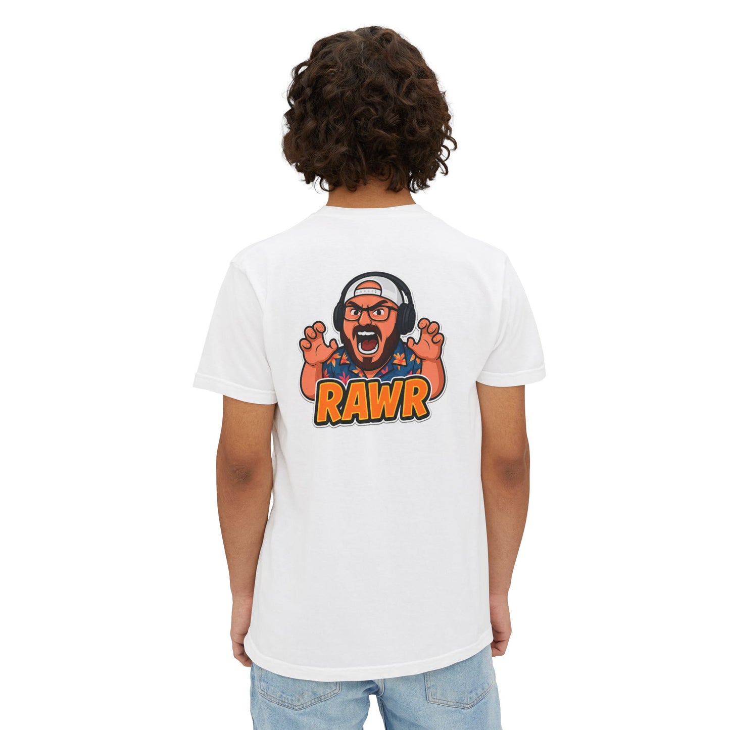 "RAWR" - POCKET T (FRONT/BACK)