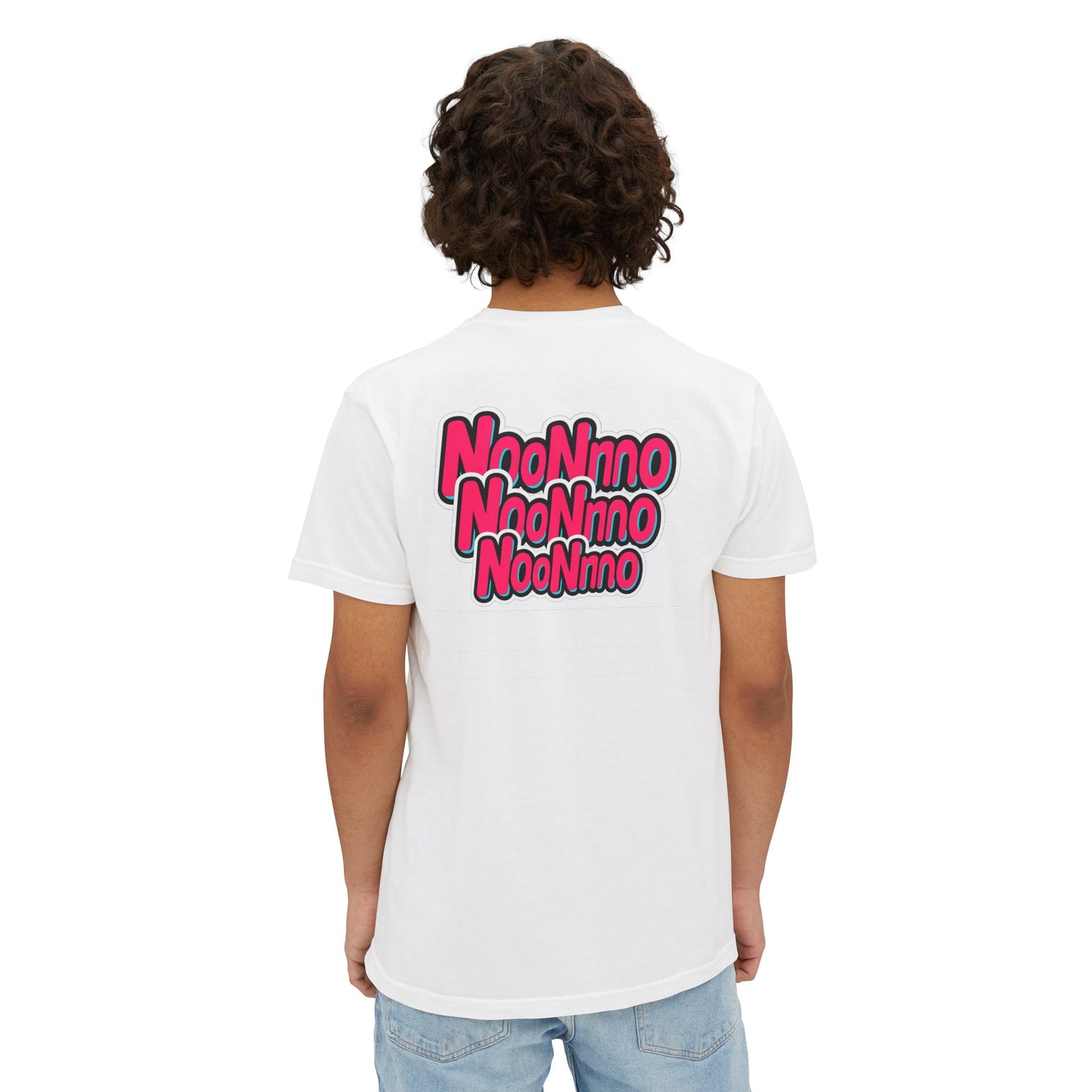 "NOOnoo" - POCKET T (FRONT/BACK)