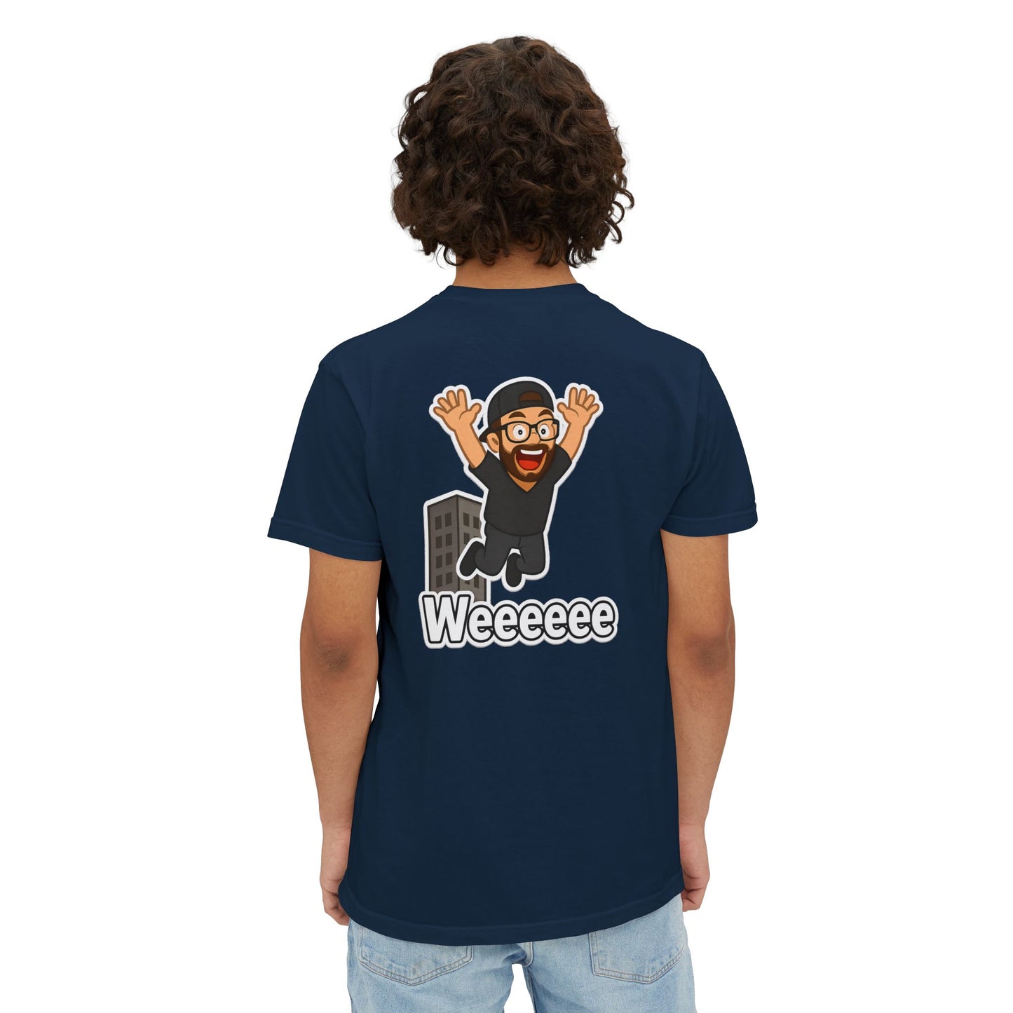 "WEEEE" - POCKET T (FRONT/BACK)