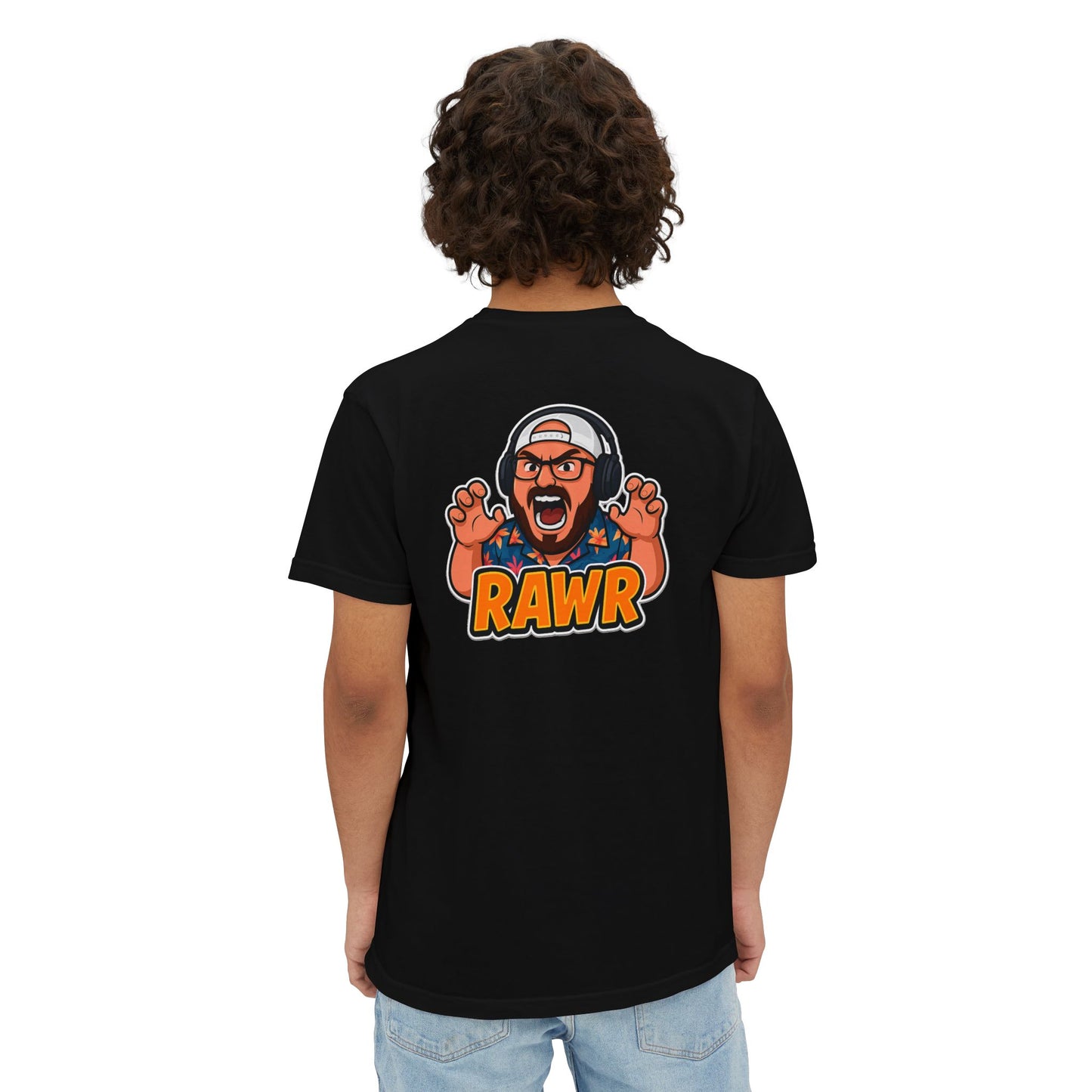 "RAWR" - POCKET T (FRONT/BACK)