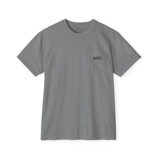 "DOWNED HIM... ALMOST" - POCKET T (FRONT/BACK)