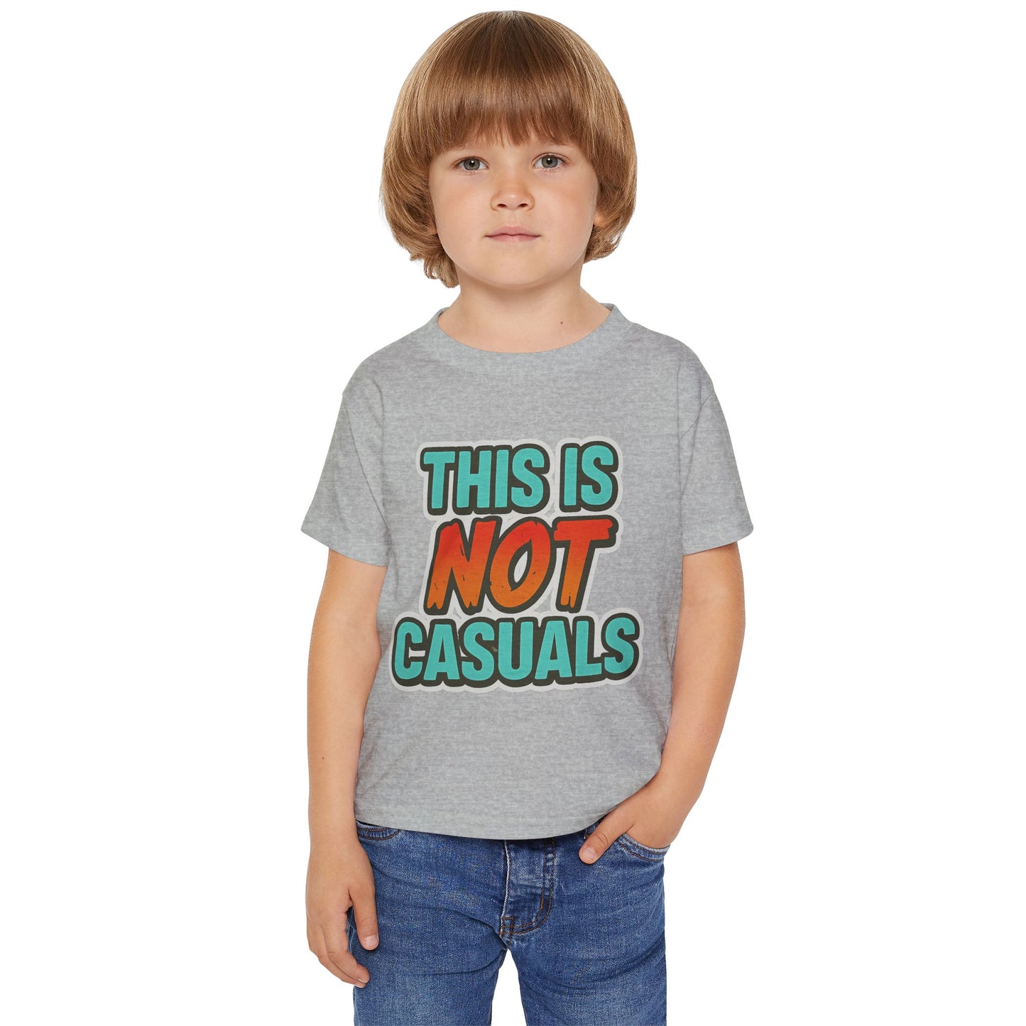 "THIS IS NOT CASUALS" - TODDLER T SHIRT