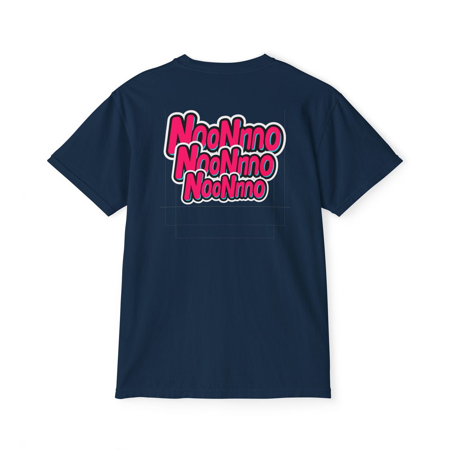 "NOOnoo" - POCKET T (FRONT/BACK)