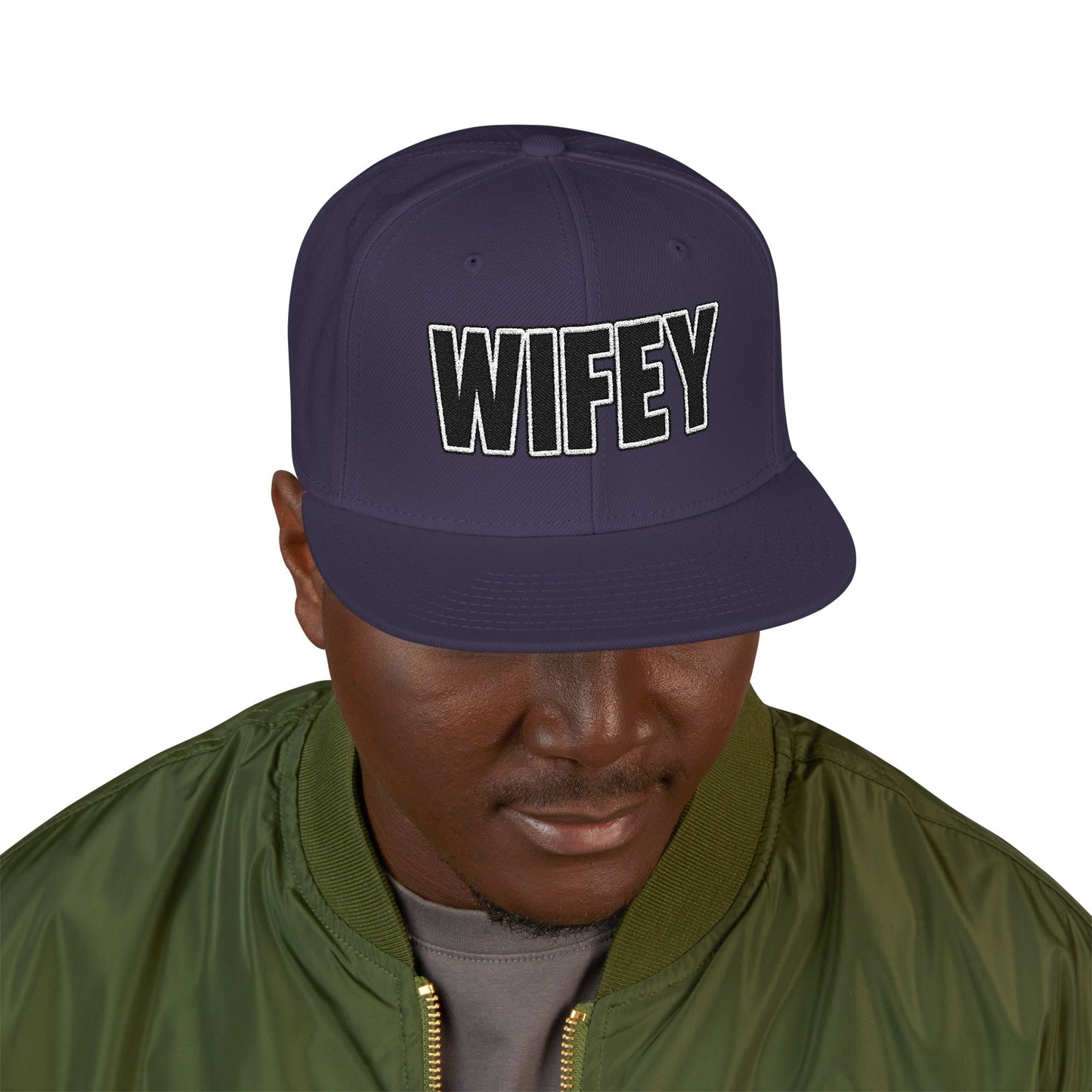 "WIFEY" SNAP BACK HAT